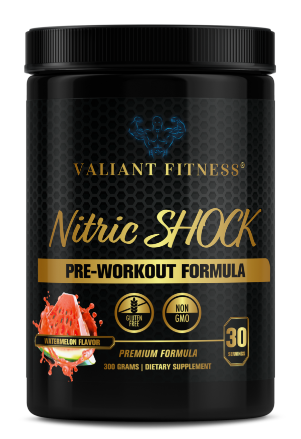 Nitric Shock Pre-Workout (Watermelon) 300 Grams