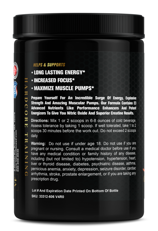 Nitric Shock Pre-Workout (Watermelon) 300 Grams - Image 3